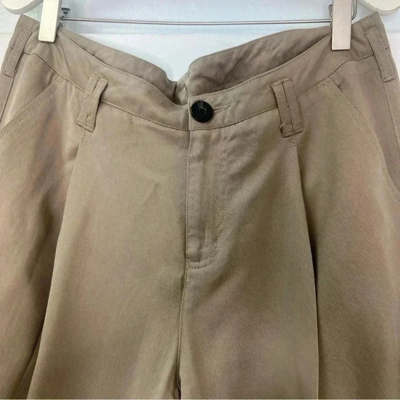 Sundance Women’s High Rise Tencel Trousers Pants Sz 8 - Picture 4 of 11
